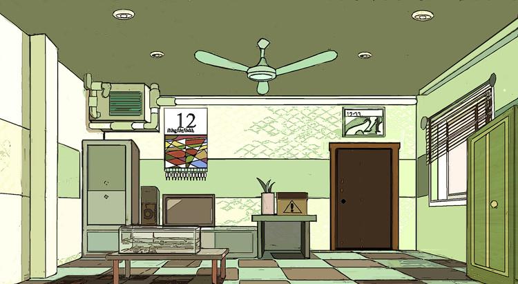 动画场景设计ps场景绘画二维动画设计