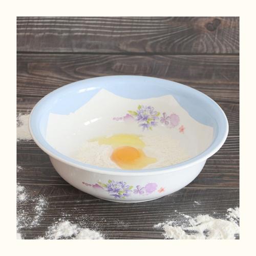 妈妈的味道发面盆搪瓷盆和面活面揉面盆晒豆浆盆蒸馒头做包子面盆