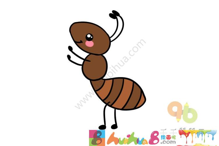 各种各种各样的蚂蚁简笔画大全