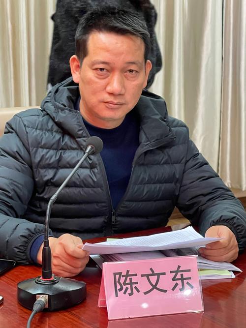 街道党工委副书记陈文东同志对匡远街道换届"联村包保"工作组进行