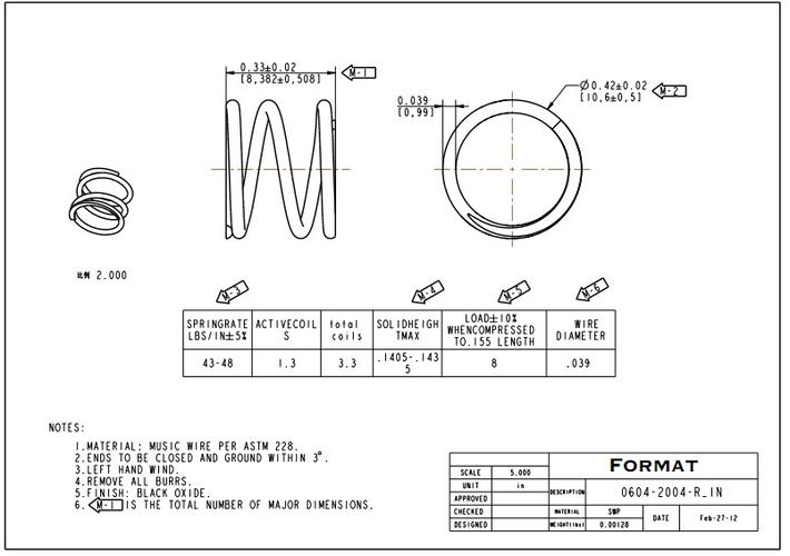 solidworks画这个弹簧和工程图,工程图中心线添加不了,尺寸标注,我