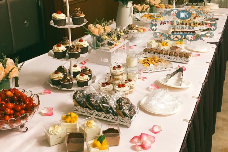 南京会议活动婚礼聚会生日茶歇甜品台同城定制配送摆台
