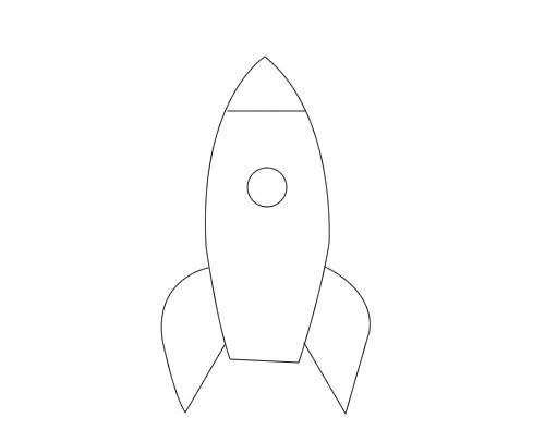 如何画火箭简笔画你需要学习了