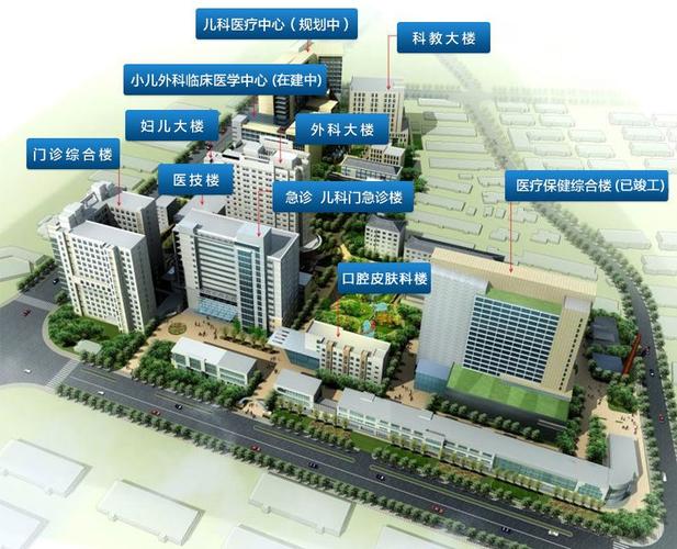 上海新华医院楼层分布图