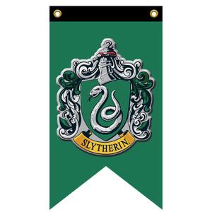 旗帜定做斯莱特林slytherin学院标志旗涤纶装饰挂布75*125cm包邮