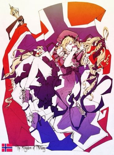 拟人图二次元动漫挪威