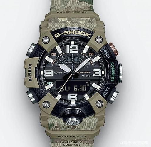 卡西欧ggb100ba-1a 英国陆军限量版