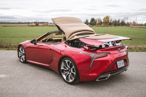 2021年雷克萨斯lc 500:即使豪华敞篷轿跑市场需求极少