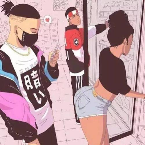 一批嘻哈潮酷头像