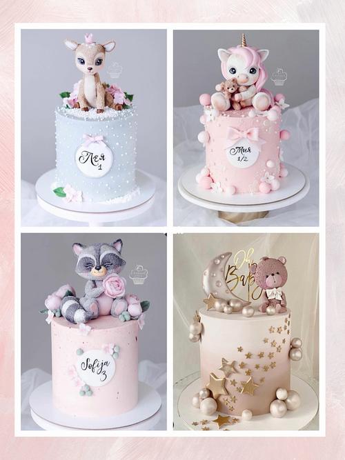 32款女宝少女心可爱蛋糕合集#生日蛋糕#少女_蛋糕_生日蛋糕_女宝_少女