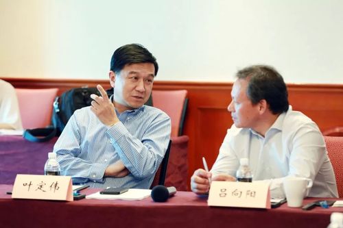 叶定伟院长与来凯ceo吕向阳博士交流