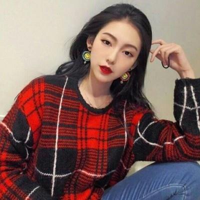 红色系女生头像可爱大全 超好看的女生微信头像2019