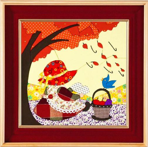 喜欢布艺diy拼布装饰画的还喜欢