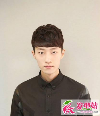 韩式男生帅气短发发型 男生短发纹理烫图片大全