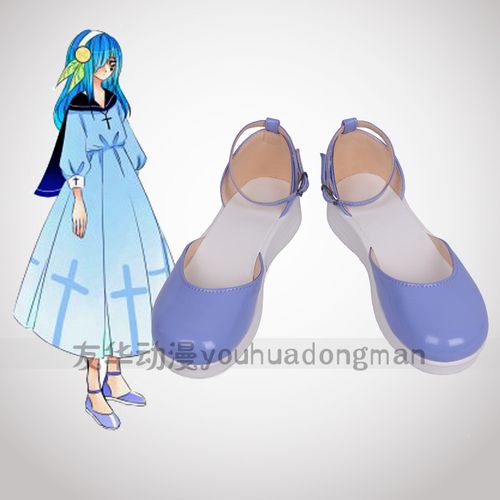 凹凸世界十字架安莉洁小柠檬私设cos鞋cosplay鞋定制