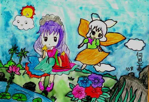 金溪画风美术培训及得力风画室美术培训学生部分创意儿童画作品回顾展