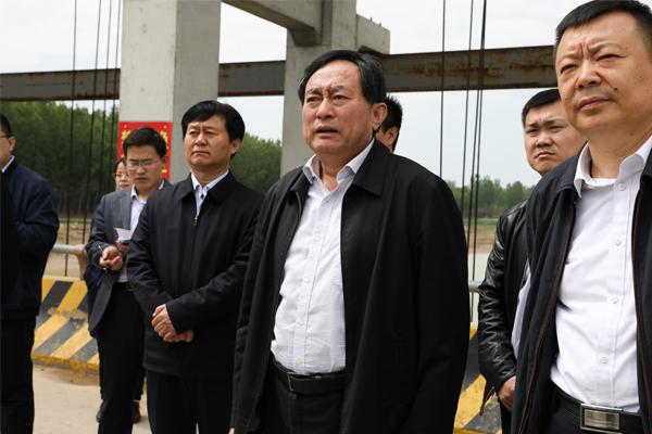 董市长查看乐陵市孔镇孟家村清违现场