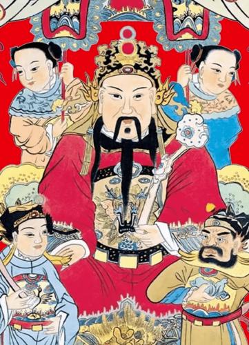 大年初五迎财神