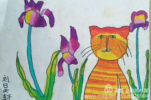 美苑中班孩子学习油画棒画同类色渐变法