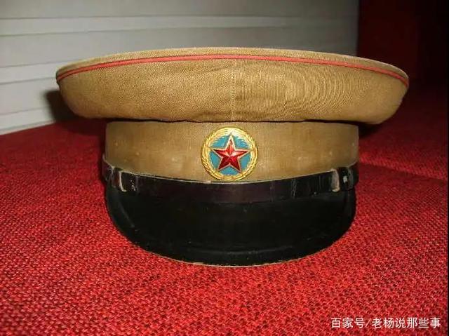 56年-65年的志愿军军帽,帽徽无"八一"
