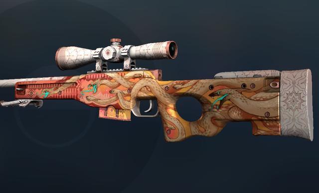 csgo龙狙过气了?大行动最新收藏品金蛇狙鉴赏