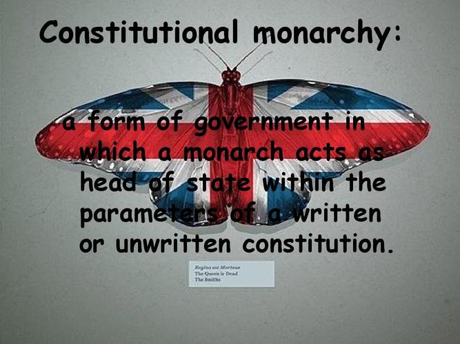 constitutional monarchy in the uk