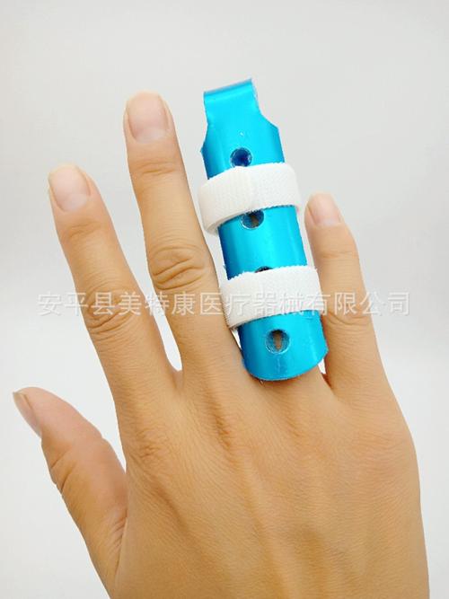批发定制 铝合金指骨夹板 手指骨折固定夹板手指保护