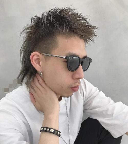 男士鲻鱼头发型图片 男生mullet头发型大全