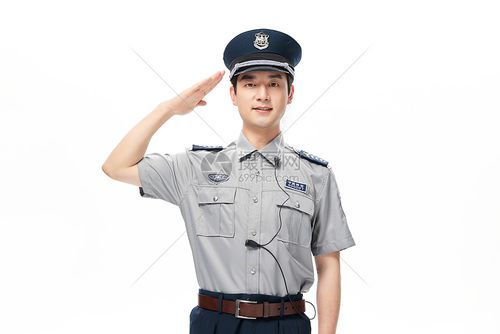 保安敬礼形象