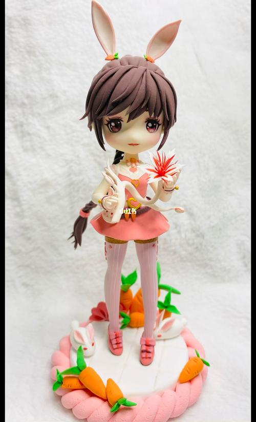 diy超轻粘土 捏了好久,终于捏完了,爱爱爱了_圣水寺攻略_小舞_粘土