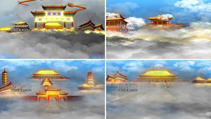 西游记天宫双龙led视频