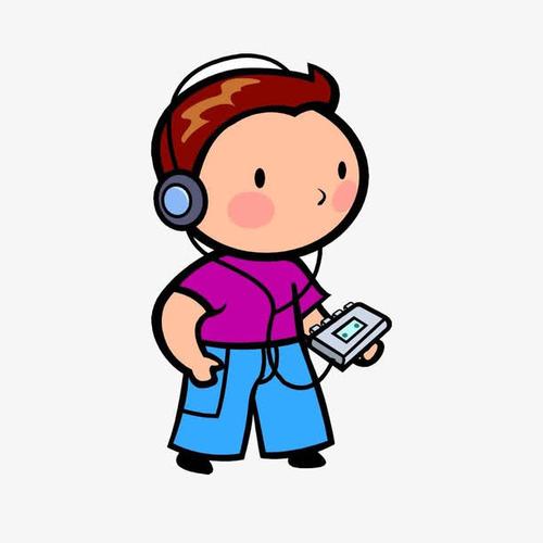 听音乐的男孩