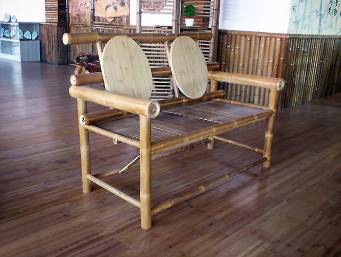 圆竹家具 去青竹家具 榫卯连接工艺家具