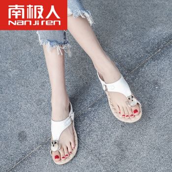 拖鞋女夏外穿时尚2021新品百搭人字拖女士平底防滑夹脚孕妇凉拖鞋