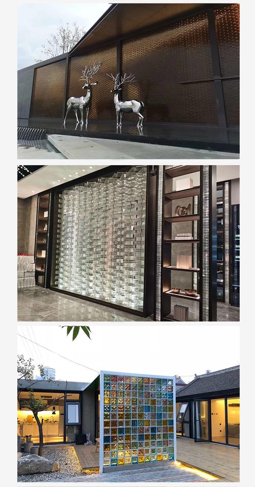 空心玻璃砖水晶玻璃砖实心双面足浴纹透明隔断墙背景酒吧装修