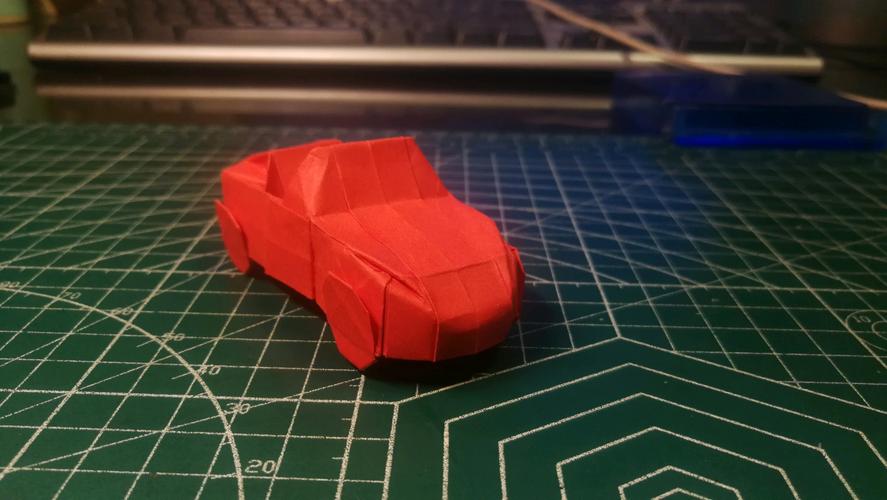 折纸 敞篷跑车(仿折)