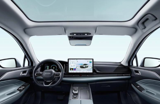 广汽埃安aionsplus内饰图发布