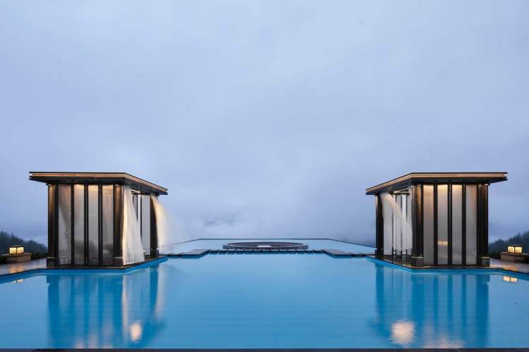 朵花温泉酒店10月1日将开业迎客