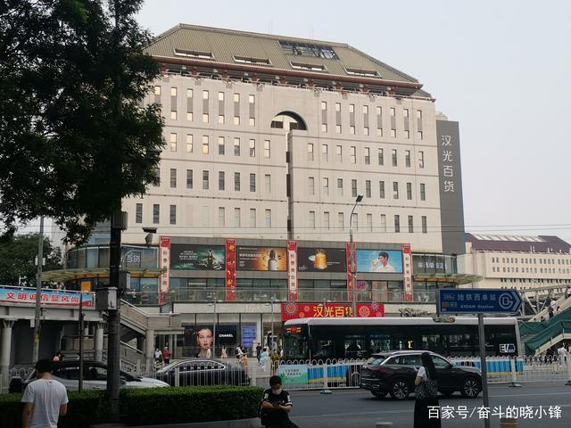 西单汉光百货大楼一景