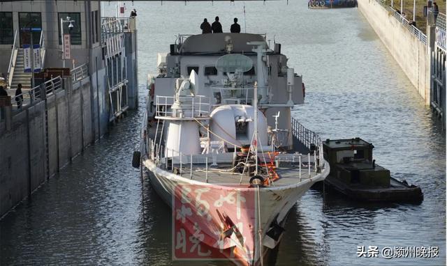 刚刚驻港部队功勋导弹艇进入阜阳独家高清大图来了