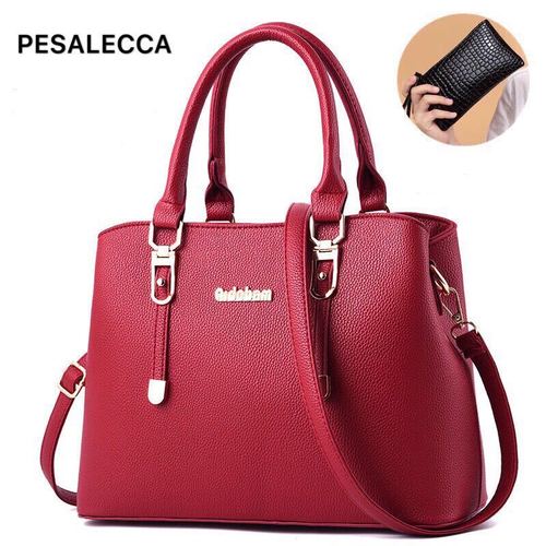 真皮质感包包女2021款女包手提包女大容量斜挎百搭中年妈妈包单肩