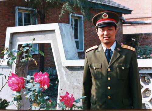 1989年秋在天津警备区柏各庄农场.