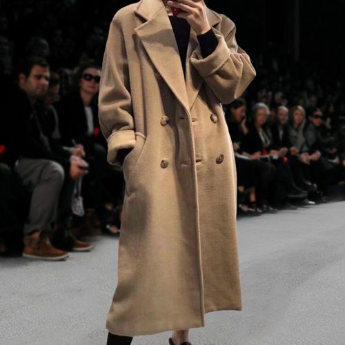 意代max*mara2021新款秋冬时尚明星同款风衣外套加厚