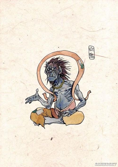 [转载]中国百鬼图