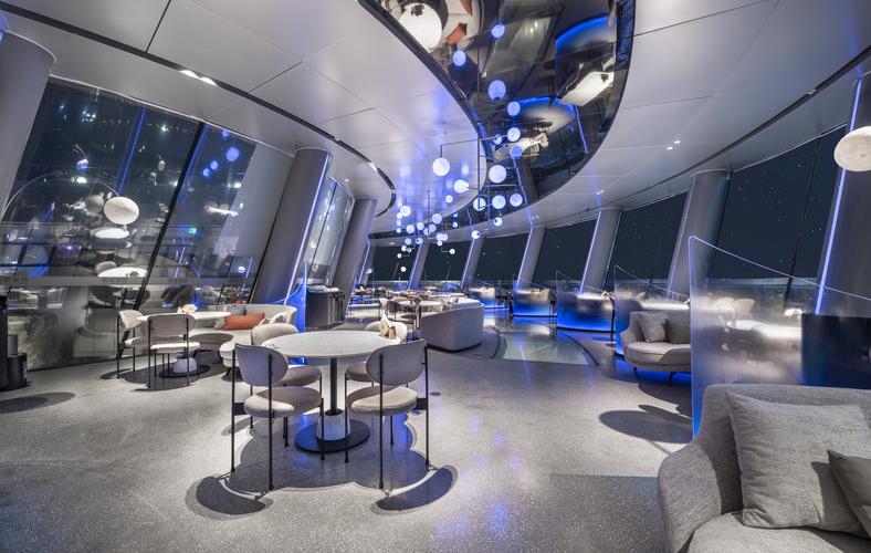 汤山·星空餐厅室内灯光设计