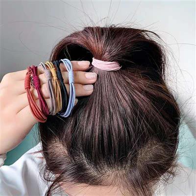 扎头发的皮筋质量好