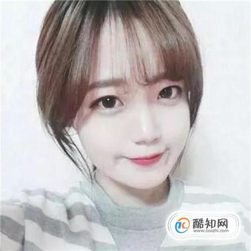 见下图02鹅蛋脸:鹅蛋脸是比较标致的脸型,留空气刘海会让整个人看起来