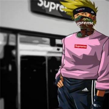 2019最潮qq头像superme大全supreme头像男潮流动漫大全