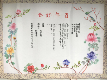 法国it帅哥用代码自制民国婚书,浪漫求婚中国女友