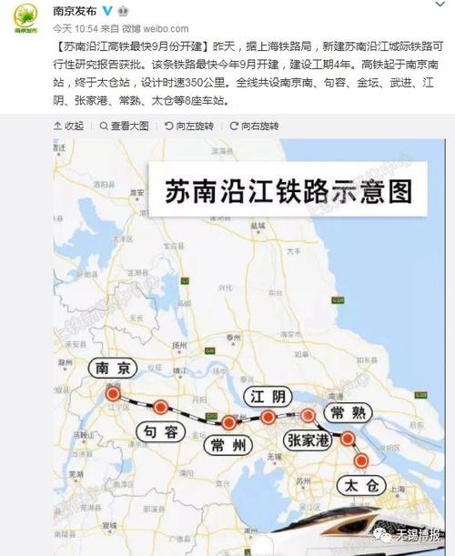江阴将跨入"双高铁"时代!